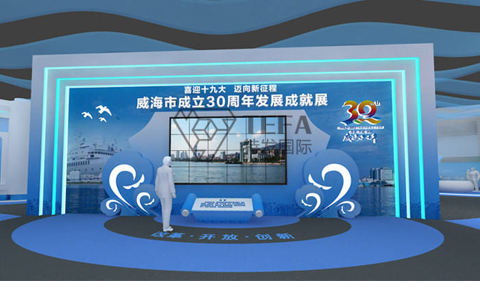 威海市成立30周年成就展展示--特發展覽